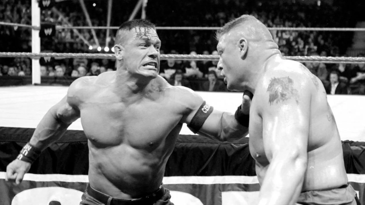  Cena vs Brock Lesnar at Extreme Rules in 2012