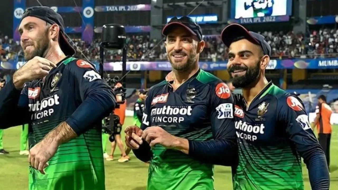 The 'KGF' of RCB (Kohli-Glenn-Faf) in IPL 2024