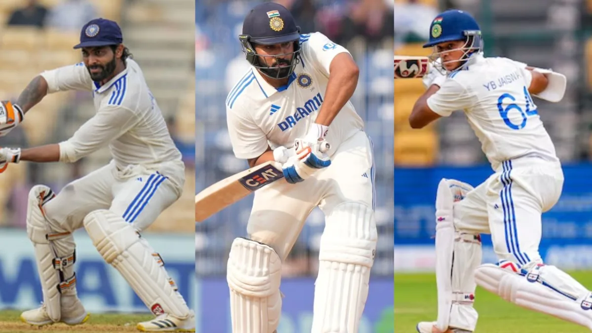 Top 5 batsmen who scored most test runs for Team India in the year 2024