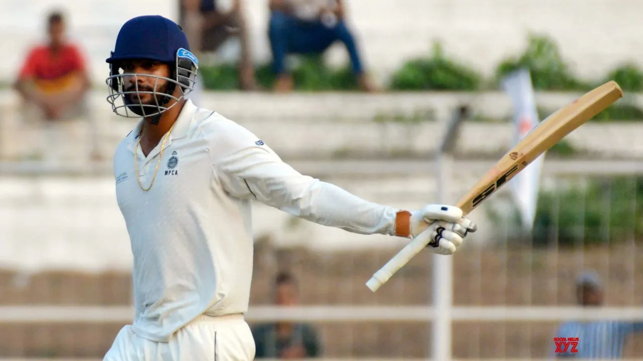 Iyer scored 118 runs in the Ranji Trophy Against Bihar. 