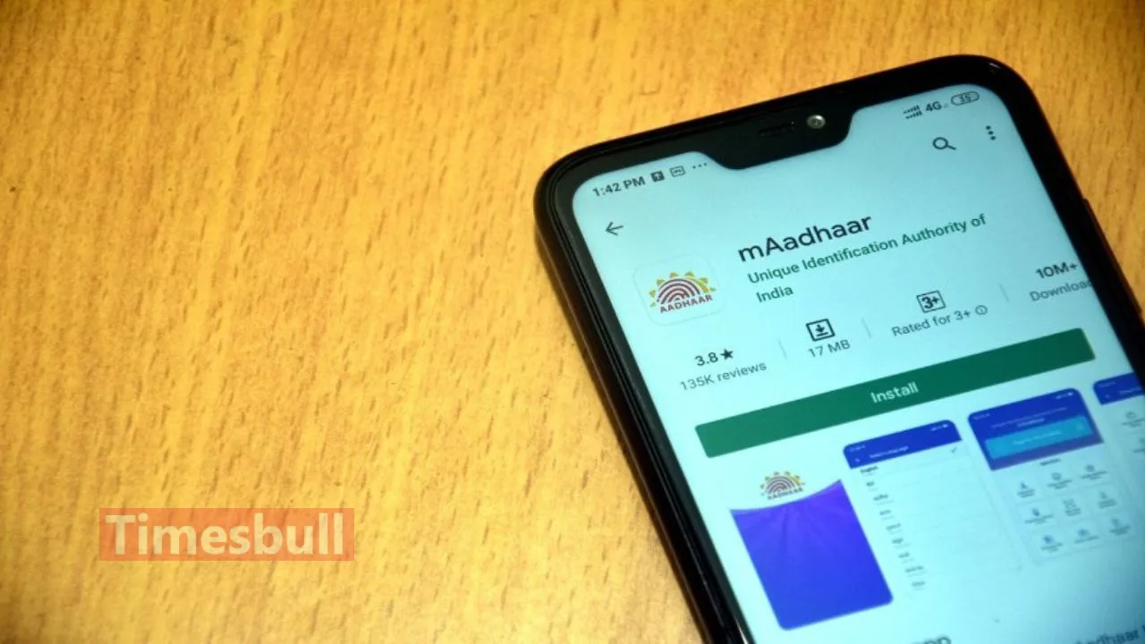 With the help of mAadhaar App, you can get information related to Aadhaar anywhere and anytime in just one tap