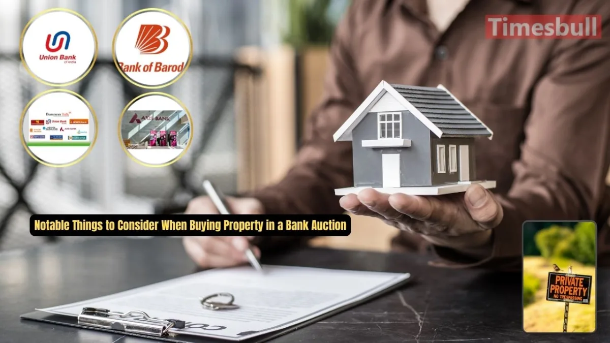 Notable Things to Consider When Buying Property in a Bank Auction