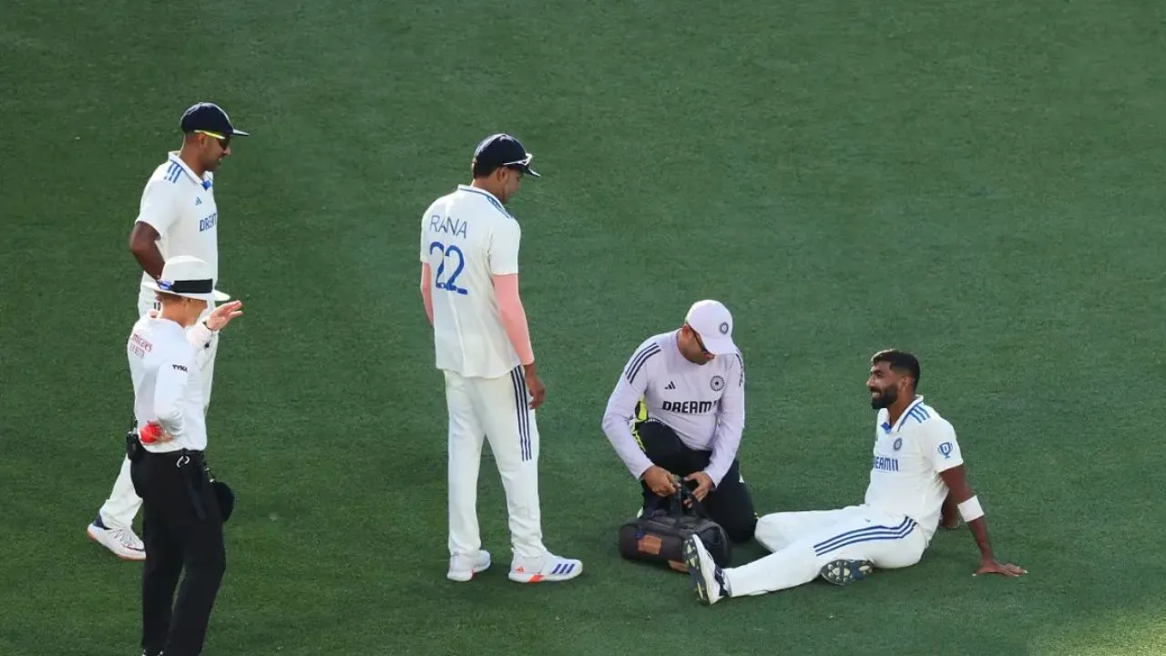 Jasprit Bumrah sustained an injury during the Adelaide Test. (Image Source: Getty)