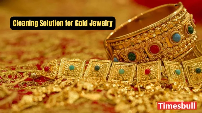 Cleaning Solution for Gold Jewelry