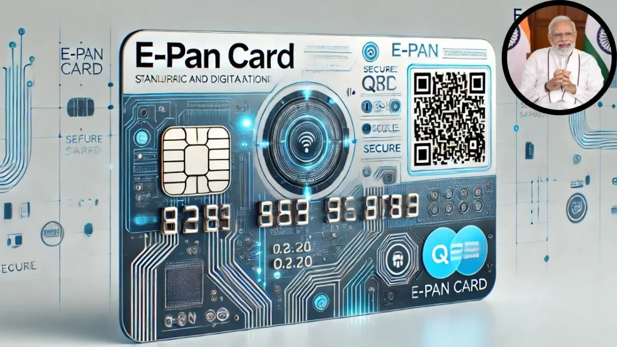 E PAN Card