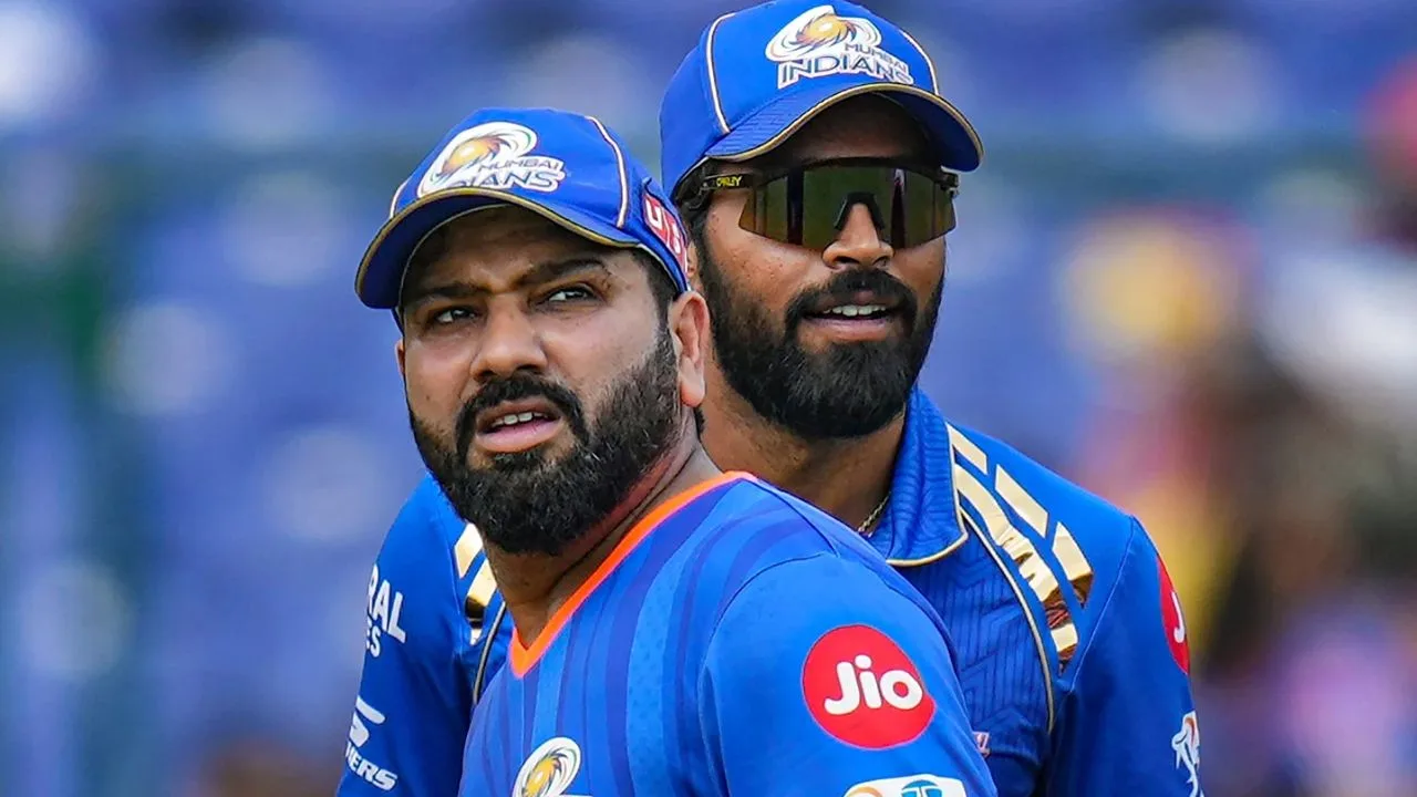 Hardik Pandya and Rohit Sharma