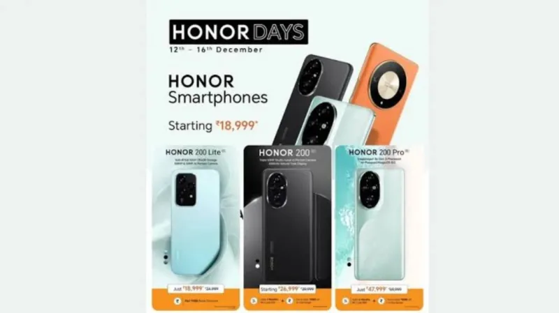 Honor Days Sale