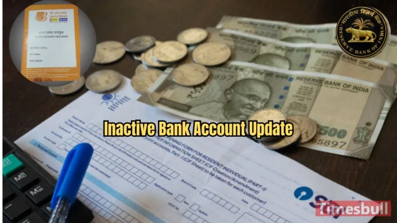 Inactive Bank Account Update