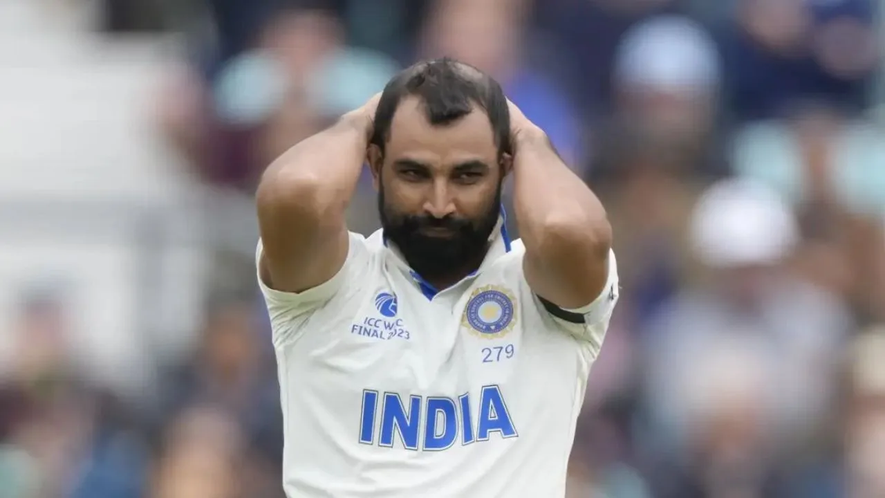 Shami last Played  Test against Australin in World test Championship 2023