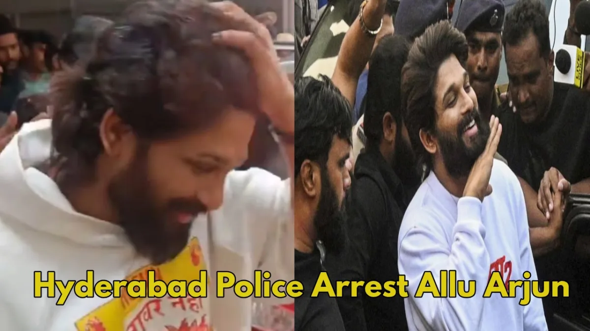 Pushpa 2 Fame Allu Arjun Arrest Over Hyderabad Premiere Stampede Shakes 