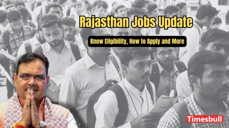 Rajasthan Jobs Update