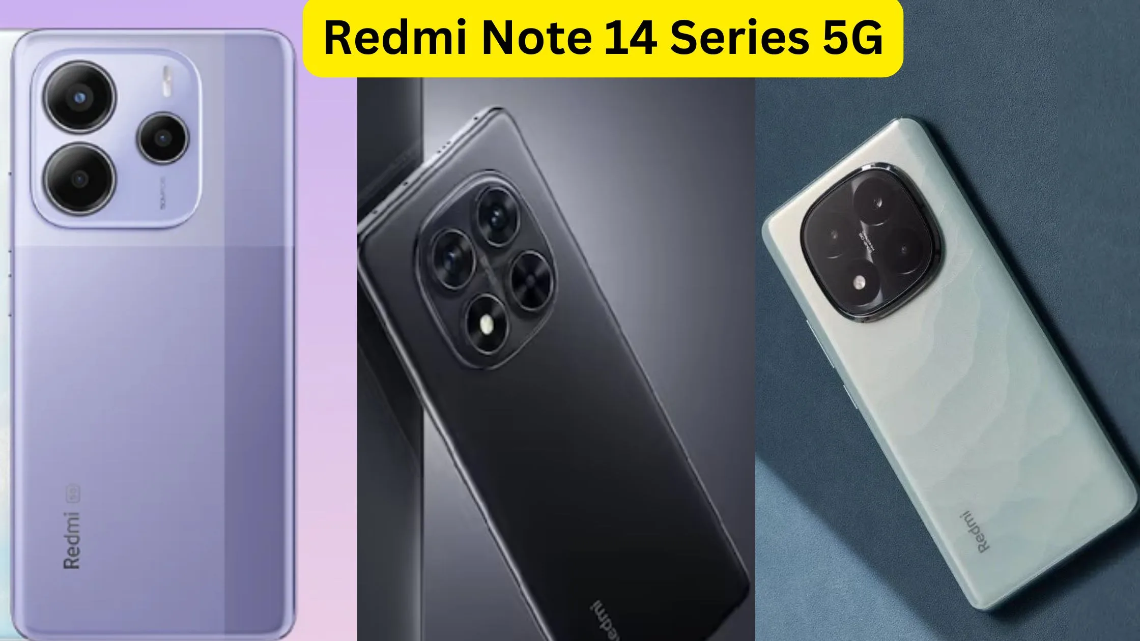 Redmi Note 14 series