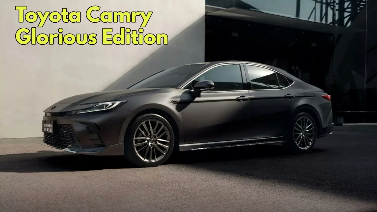 Toyota Launches Camry Glorious Edition