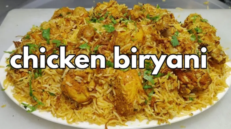 chicken biryani