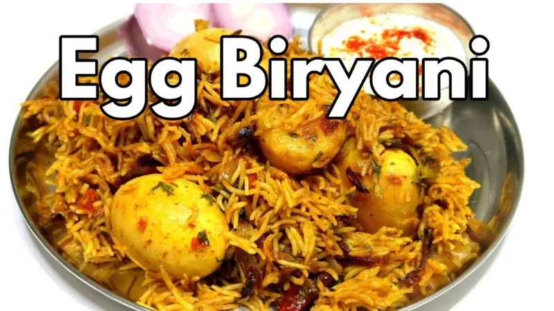 egg biryani