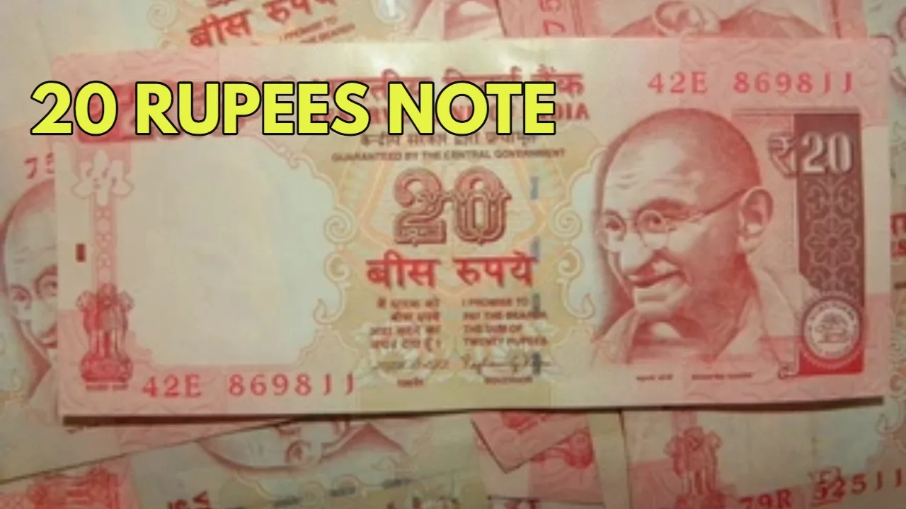 20 RUPEES NOTE 3