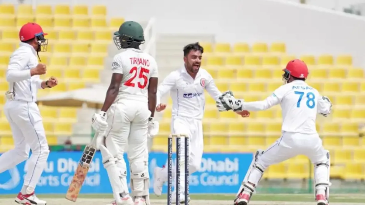 Afghanistan vs Zimbabwe 2nd Test