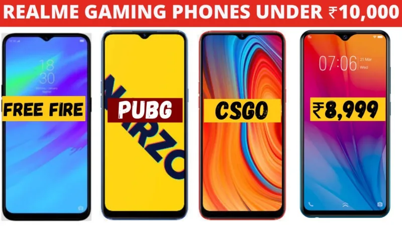 Best Realme Gaming phone under 10000