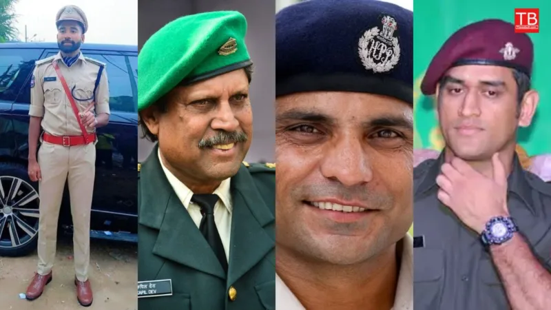 Cricketers Who Joined Indian Police or Army