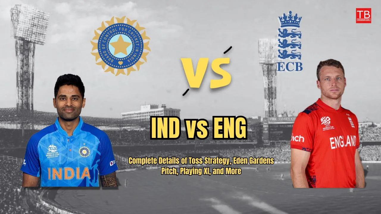 India vs England 1st T20I Complete Details of Toss Strategy, Pitch Report, Playing XI, and More