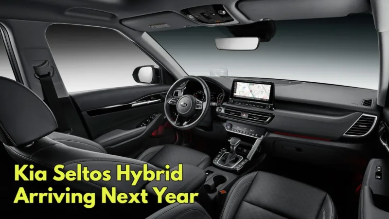 Kia Seltos Hybrid Arriving Next Year