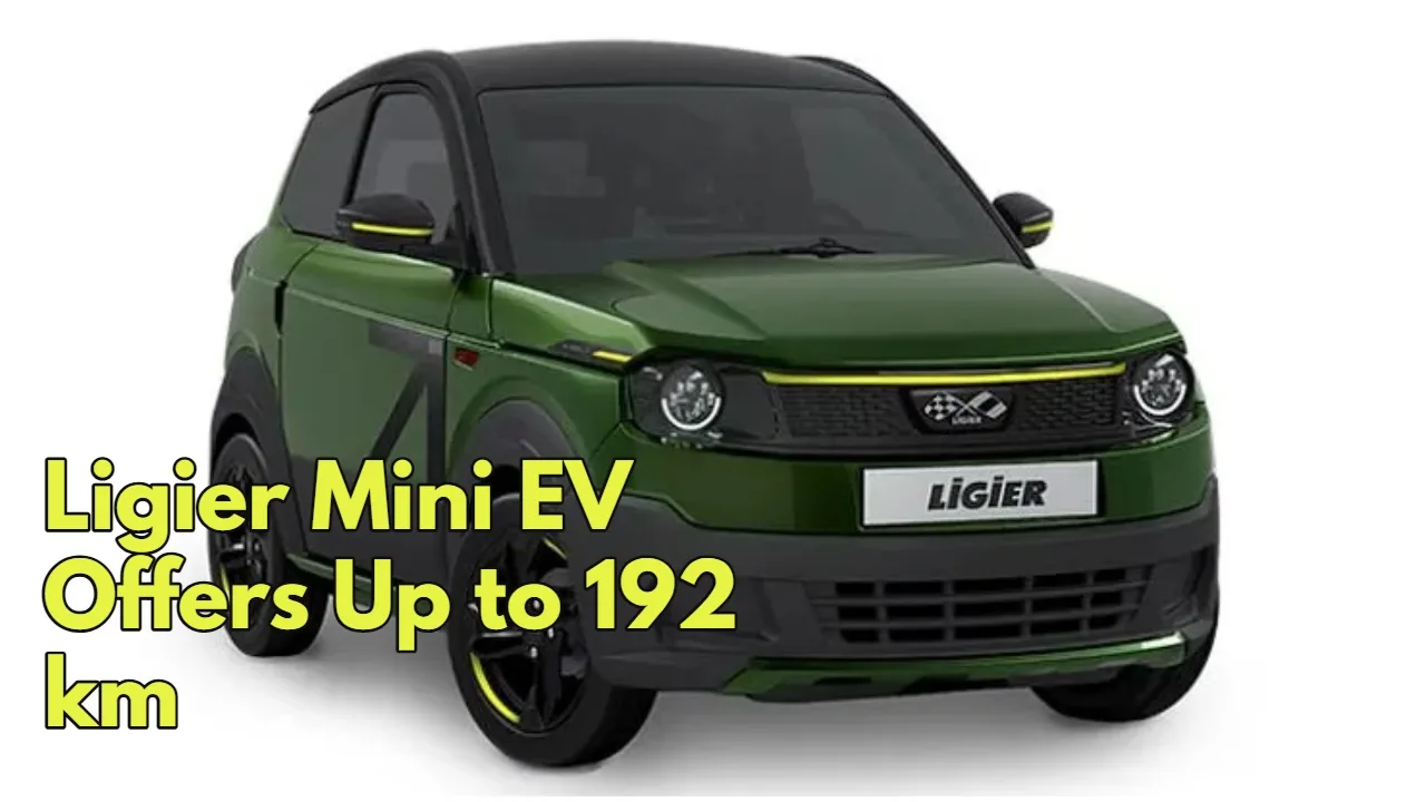 Ligier Mini EV Offers Up to 192 km