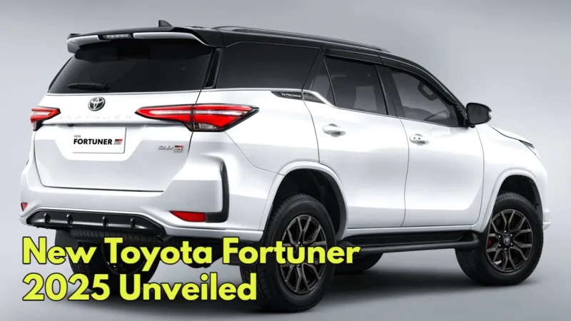 New Toyota Fortuner 2025 Unveiled