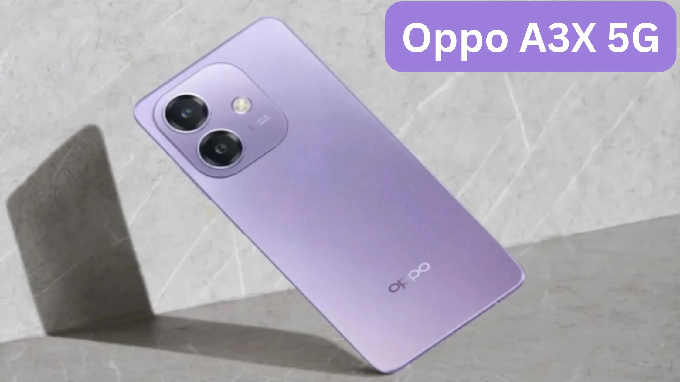 Oppo A3X 5G smartphone