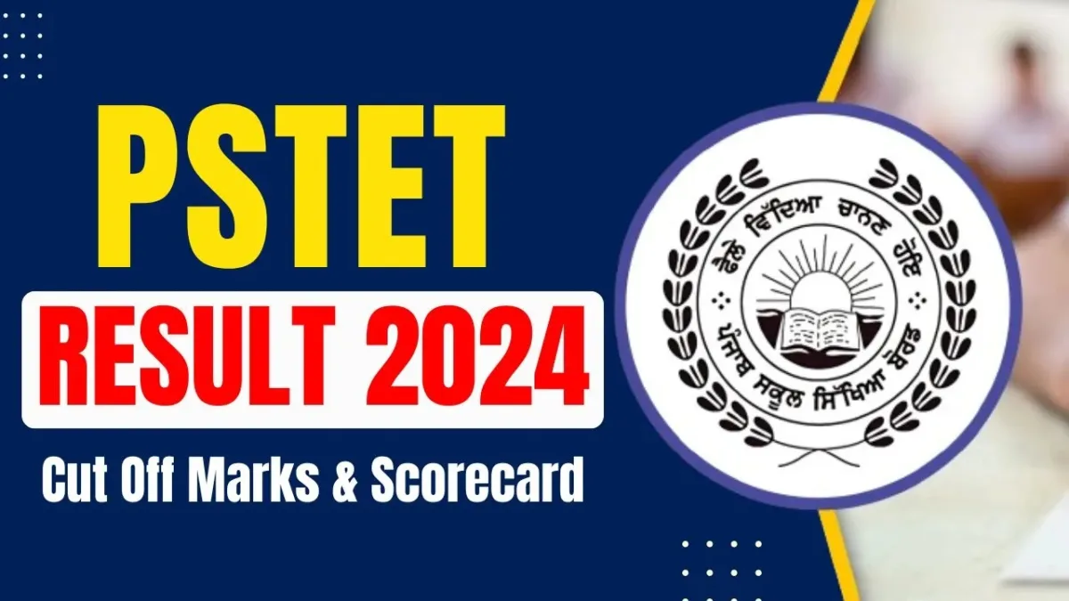 PSTET RESULT 2024