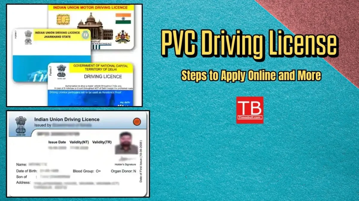 PVC Driving License