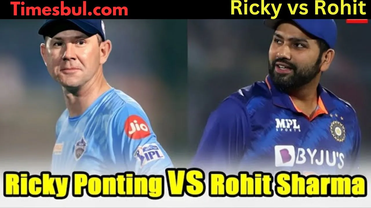 Rohit Sharma vs Ricky