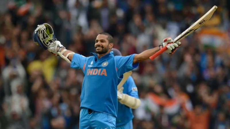 Shikhar Dhawan in Champions Trophy