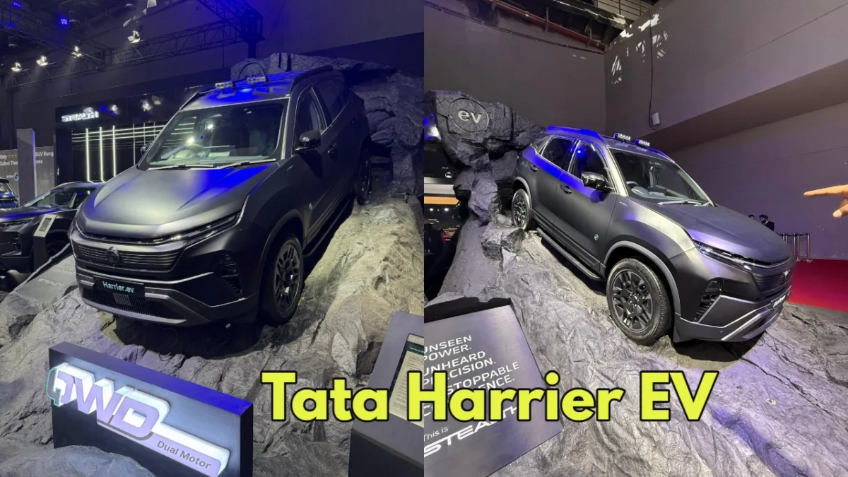 Tata Harrier EV Powerful SUV in Electric Avatar, Launched at Auto Expo