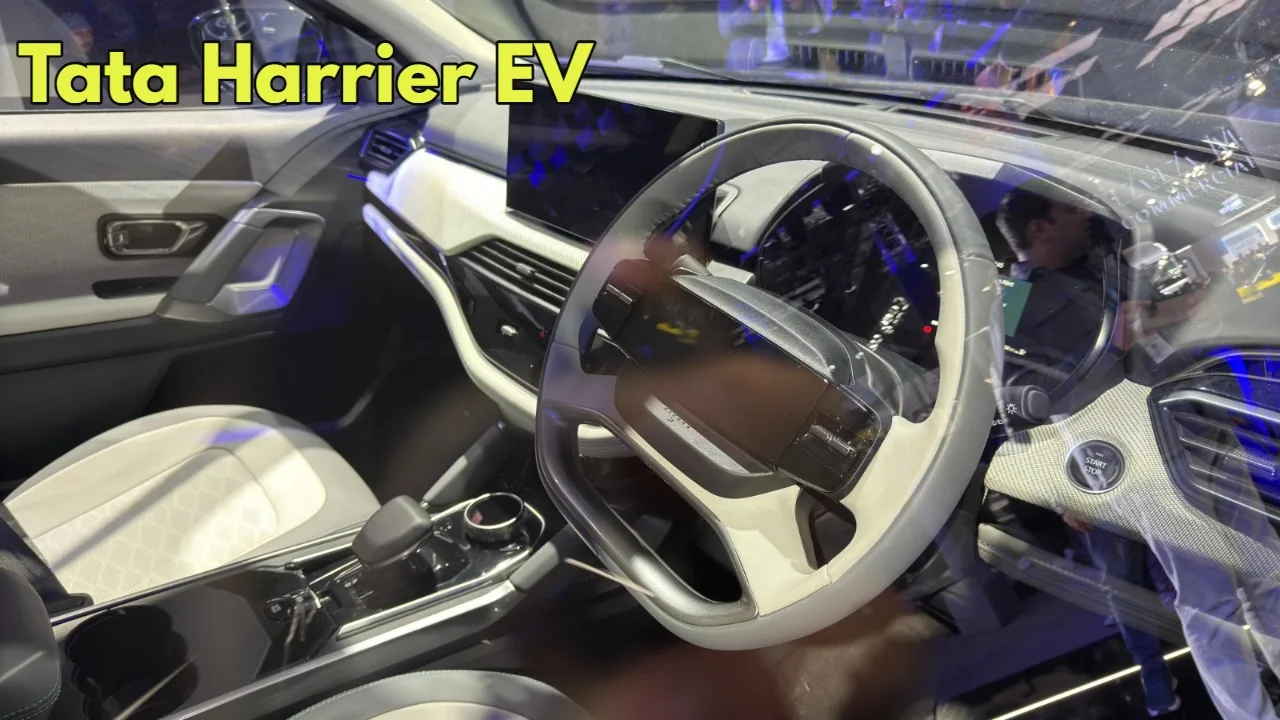 Tata Harrier EV Powerful SUV in Electric Avatar, Launched at Auto Expo