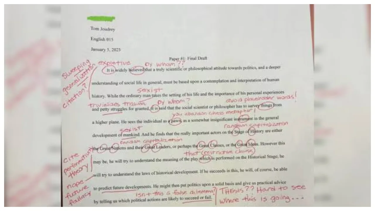 professor slammed for sharing student’s...