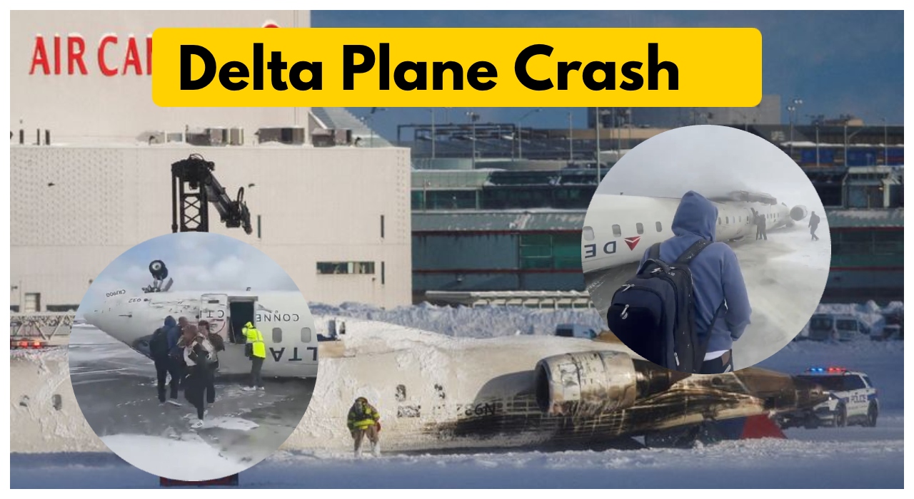 Delta plane skids off runway at Toronto airport, Must watch horrific