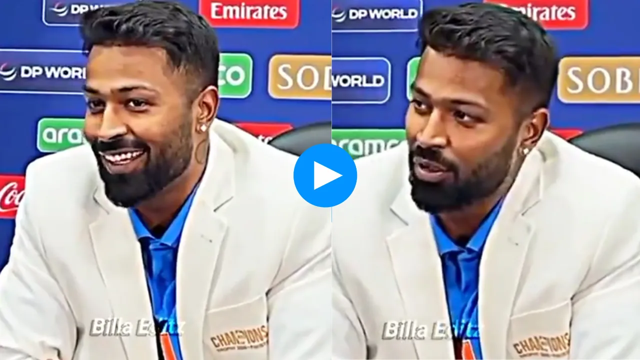 Watch: Hardik Pandya’s Witty