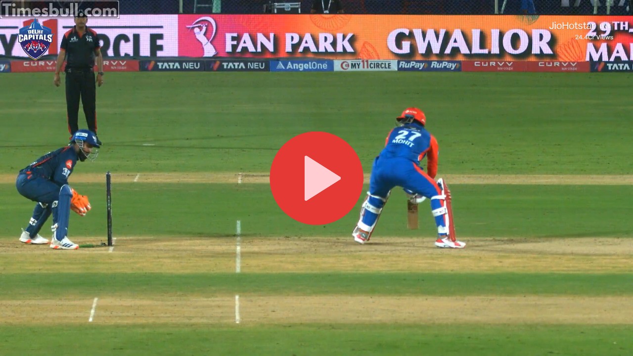 Watch: Rishabh Pant missed