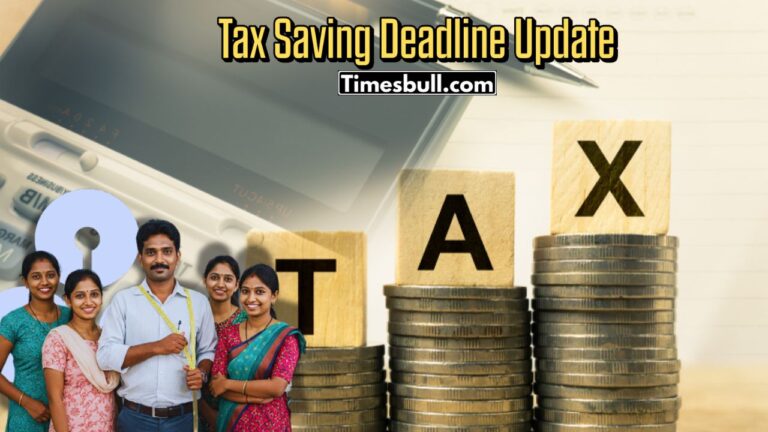 Tax Saving Deadline